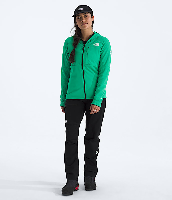 Womens Summit Series FUTUREFLEECE FullZip Hoodie TNF HERO2