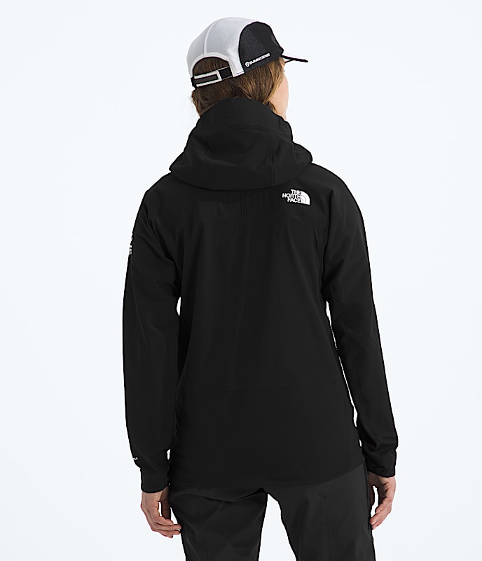 Womens Summit Series Chamlang Soft Shell Jacket TNF BACK