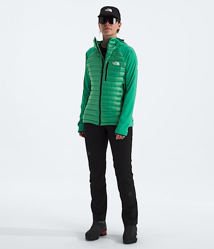 Womens Summit Series Breithorn LT Hybrid Hoodie TNF HERO2