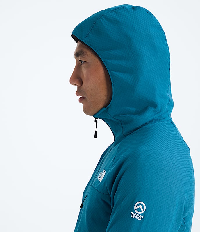 Mens Summit Series FUTUREFLEECE FullZip Hoodie TNF MODELHOOD2