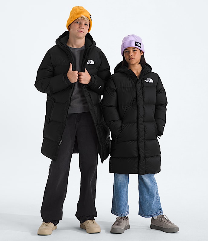 Boys’ & Girls’ Nuptse Long Parka - 1