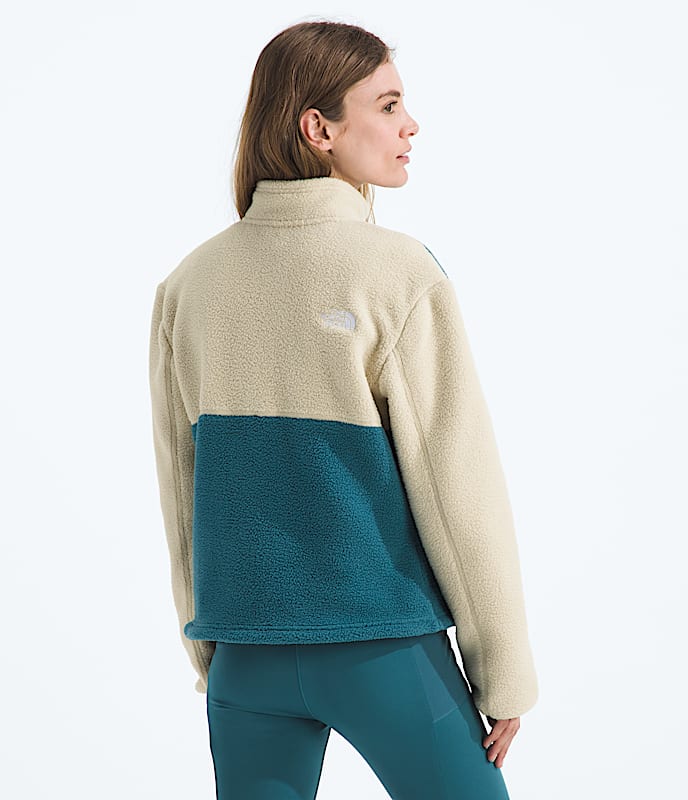 Womens Yumiori Zip Jacket TNF BACK