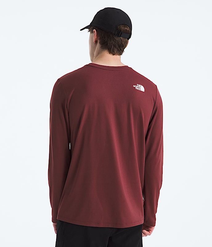 Mens 247 LongSleeve Tee TNF BACK