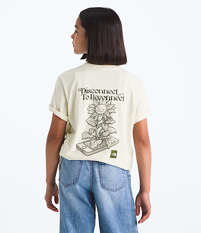 Boys  Girls Evolution Disconnect ShortSleeve TeeGraphic TNF HERO2