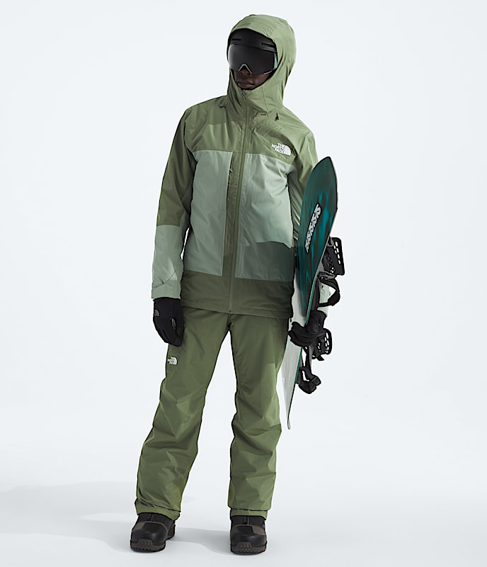 Manteau pour neige ThermoBall Eco Triclimate pour hommes TNF HERO2