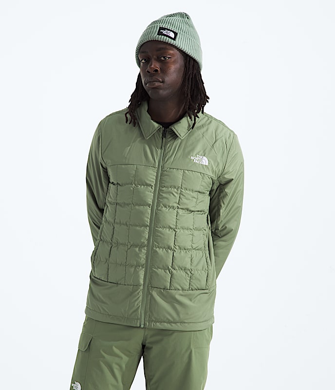 Manteau pour neige ThermoBall Eco Triclimate pour hommes TNF MODELALT4