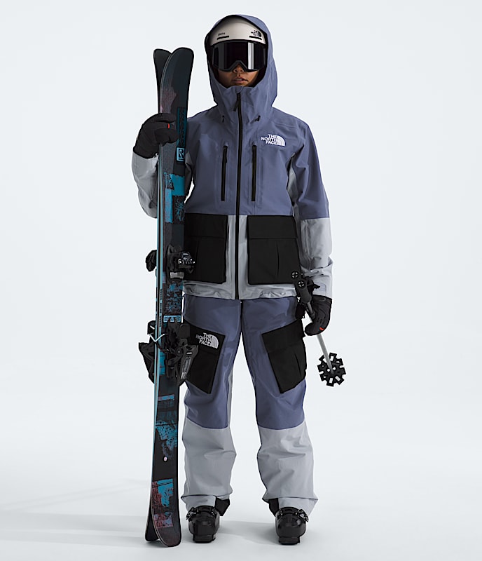 Womens Dragline Bibs TNF HERO2