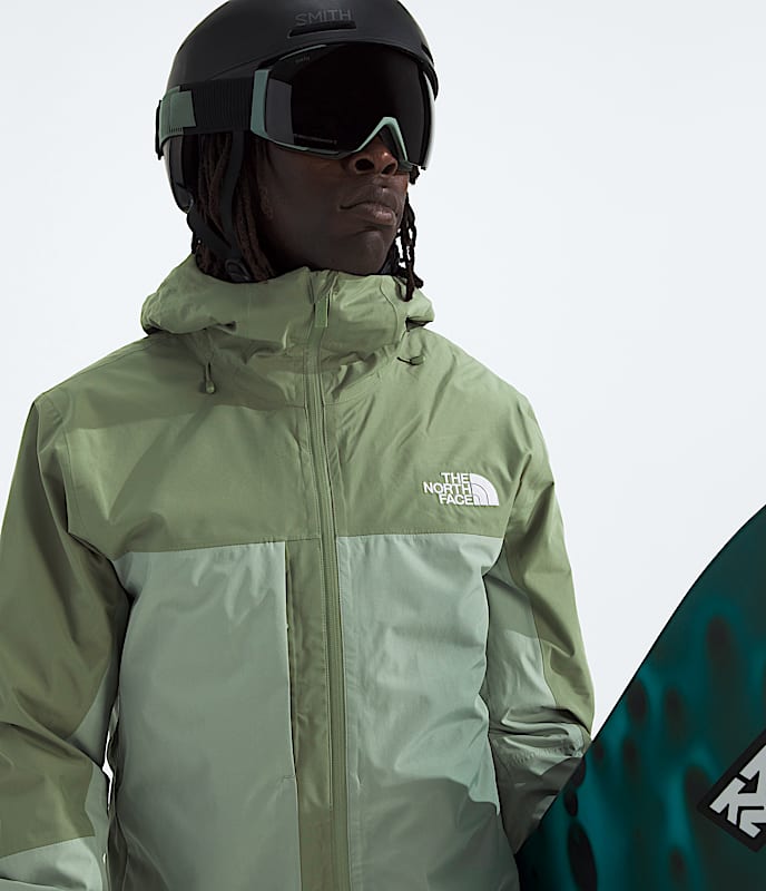 Manteau pour neige ThermoBall Eco Triclimate pour hommes TNF HERO3