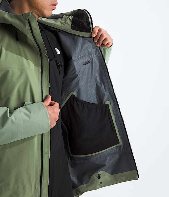 Mens Summit Series Eastwall GORETEX Jacket TNF MODELINT