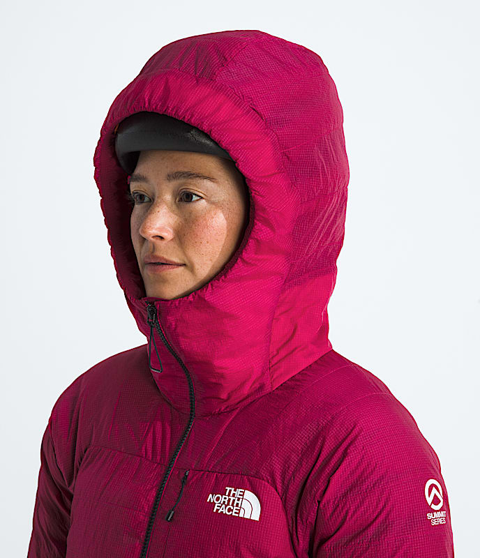 Womens Summit Series 5050 AMK Hoodie TNF MODELHOOD2