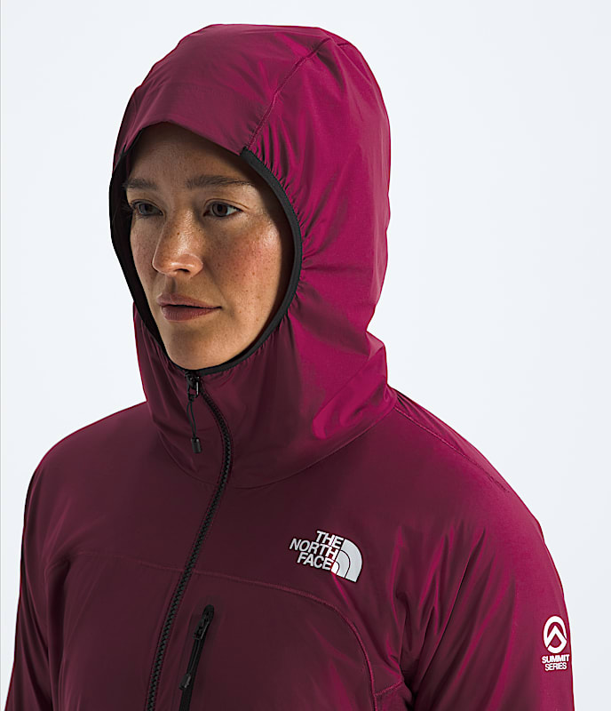 Womens Summit Series FUTUREFLEECE AMK Hoodie TNF MODELHOOD2