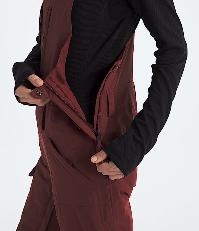 Womens Freedom Insulated Bibs TNF ALT1