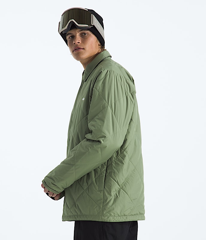 Mens Afterburner Insulated Flannel TNF MODEL34