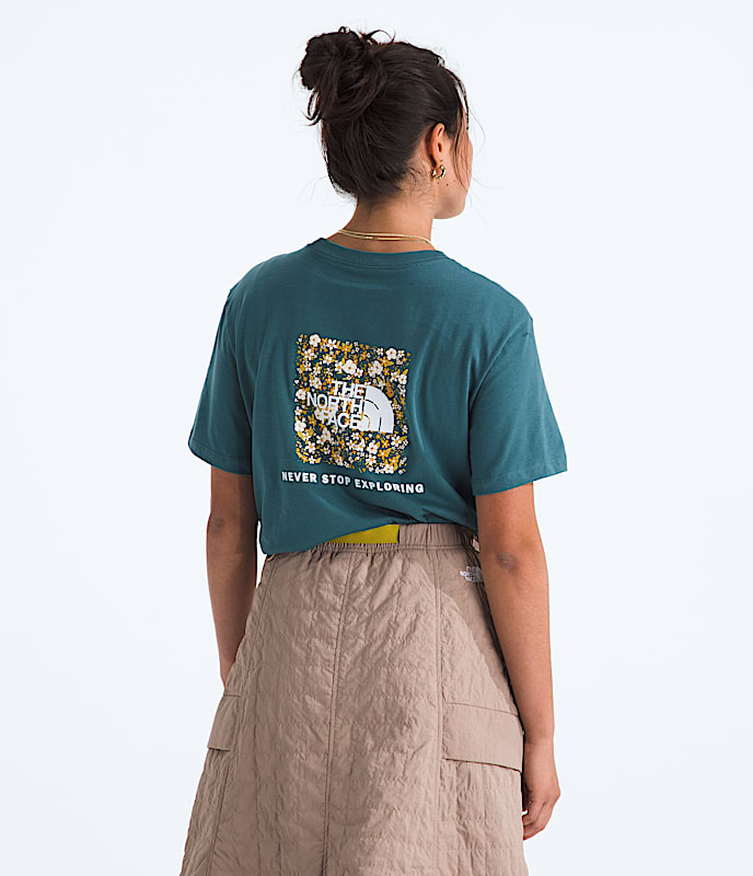 Women’s Evolution Floral Box NSE Short-Sleeve Tee—Graphic