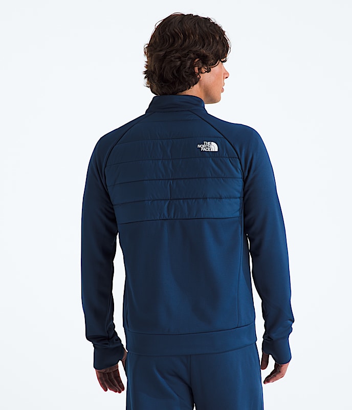 Mens Reaxion 20 Hybrid FullZip Jacket TNF BACK