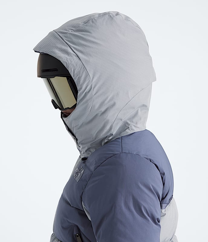 Womens Cold Spell Cropped Down Jacket TNF MODELHOOD2