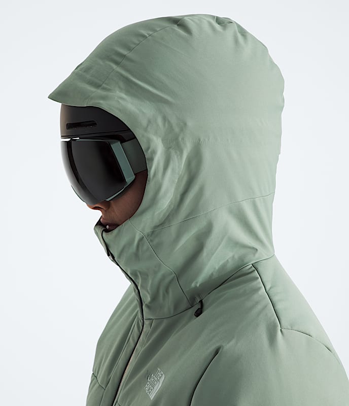 Mens Cirque Down Jacket TNF Slate Moss MODELHOOD2