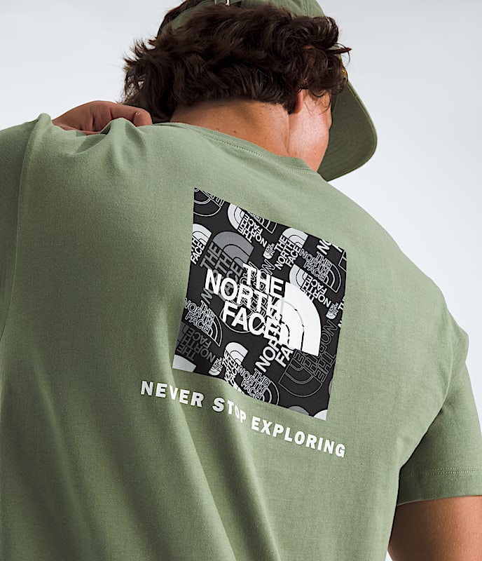 Mens Evolution Box Toss Fill ShortSleeve TeeGraphic TNF HERO2