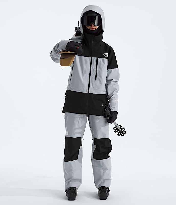 Manteau Summit Series Verbier GORETEX pour femmes TNF Noir TNFLin bleu HERO2