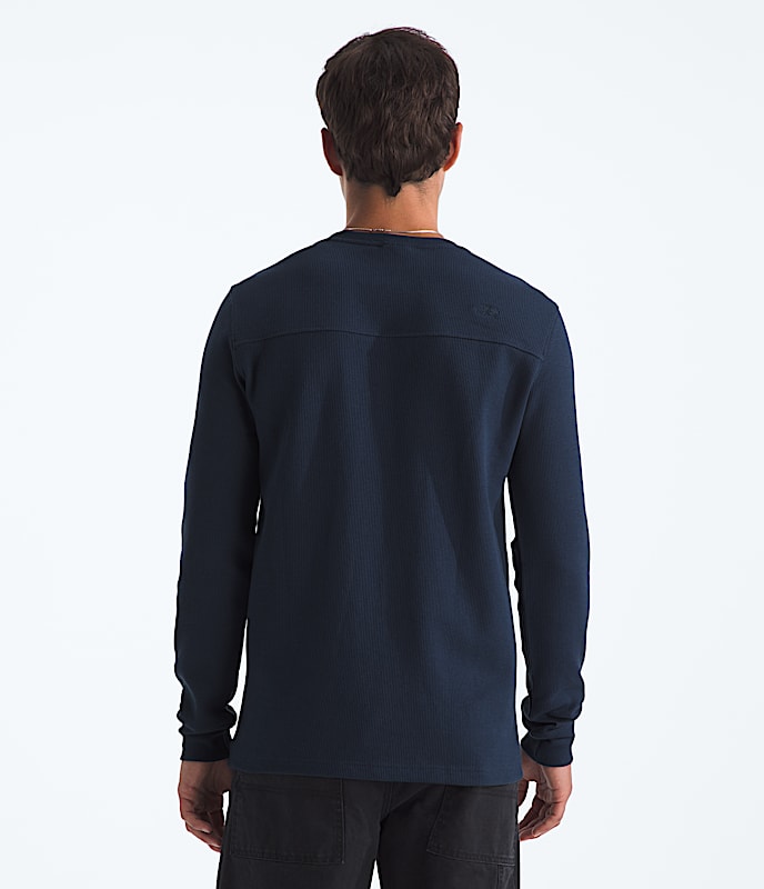 Men’s Waffle Long-Sleeve Henley - 3