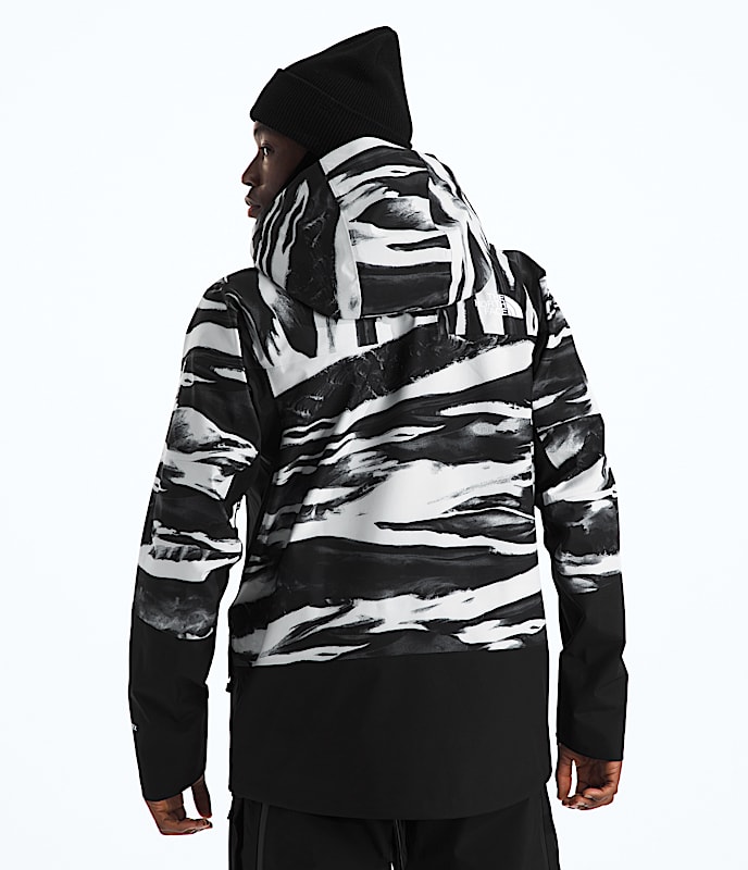 Mens Summit Series Verbier GORETEX JacketPrint TNF BACK