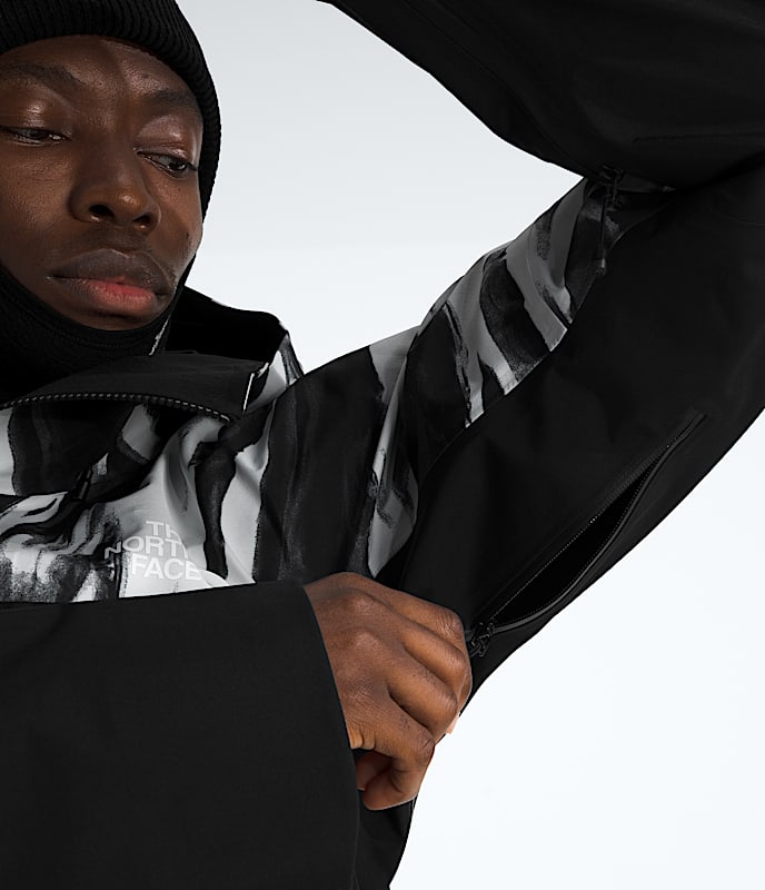 Mens Summit Series Verbier GORETEX JacketPrint TNF MODELALT2