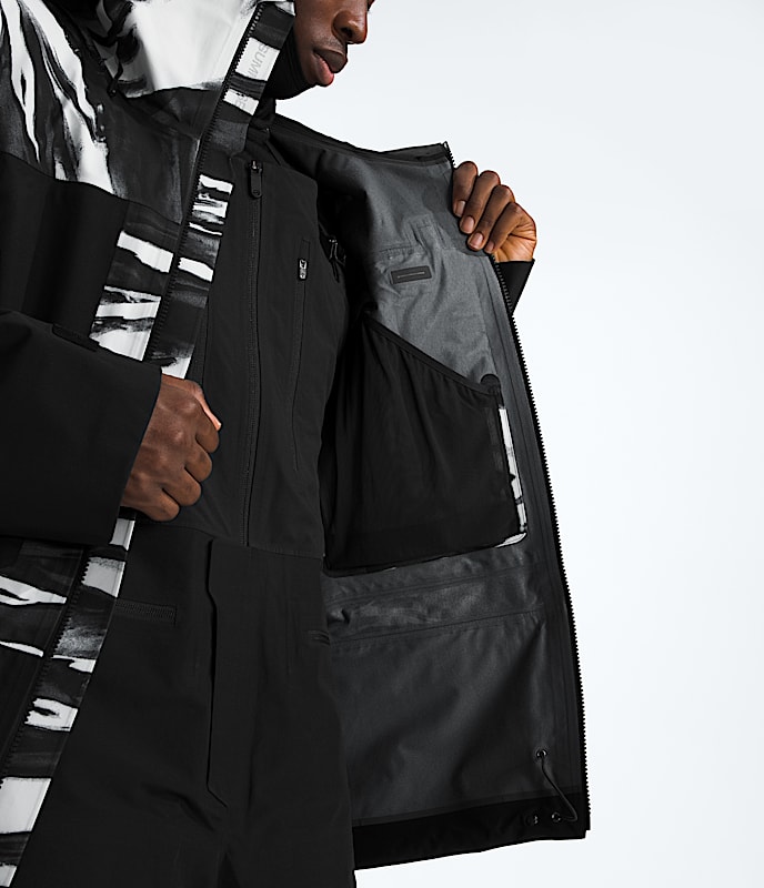 Mens Summit Series Verbier GORETEX JacketPrint TNF MODELINT