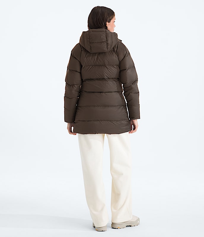 Womens Hydrenalite City Down Hooded Parka TNF BACK