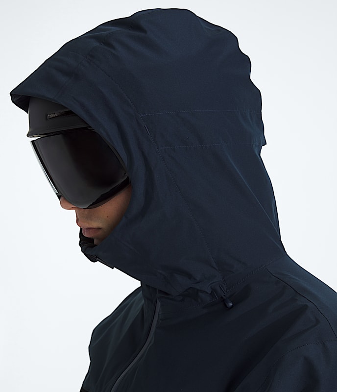 Mens THERMOBALL Snow Triclimate Jacket TNF Summit NavyTNF Black MODELHOOD2