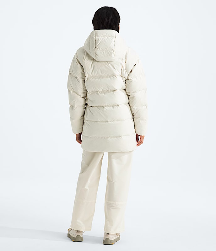 Womens Hydrenalite City Down Hooded Parka TNF BACK