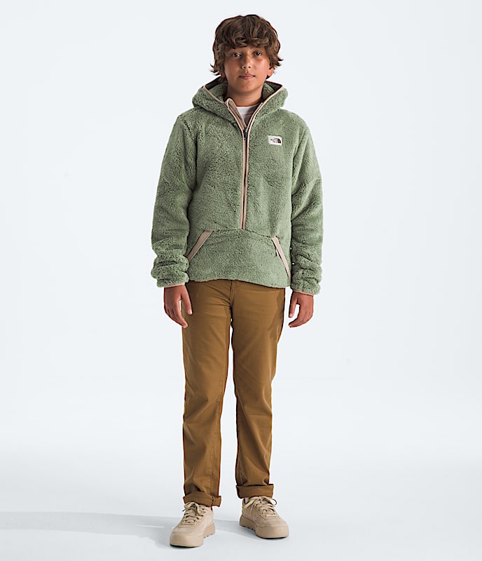 Boys Cabin Fleece Hoodie TNF HERO2