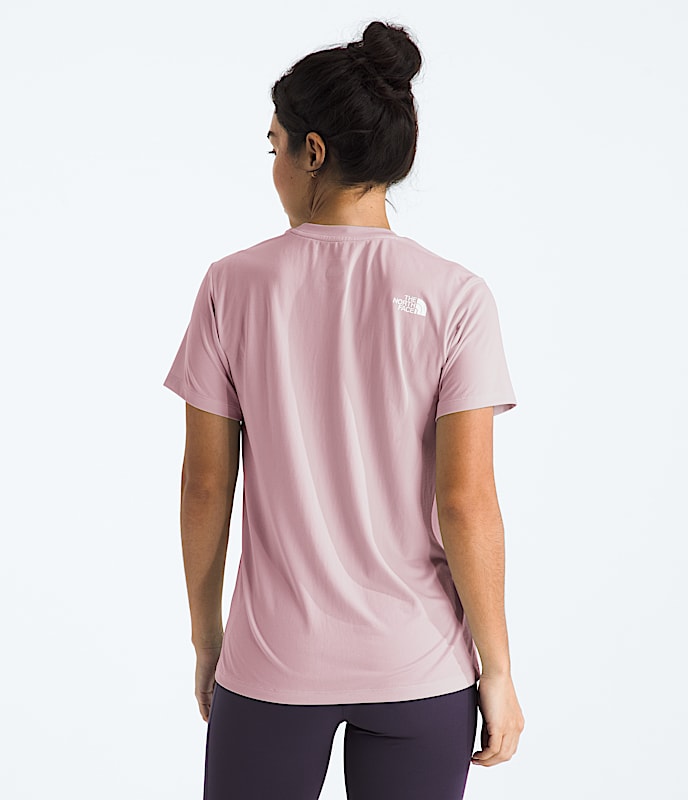 Womens Flex ShortSleeve Regular Tee TNF BACK
