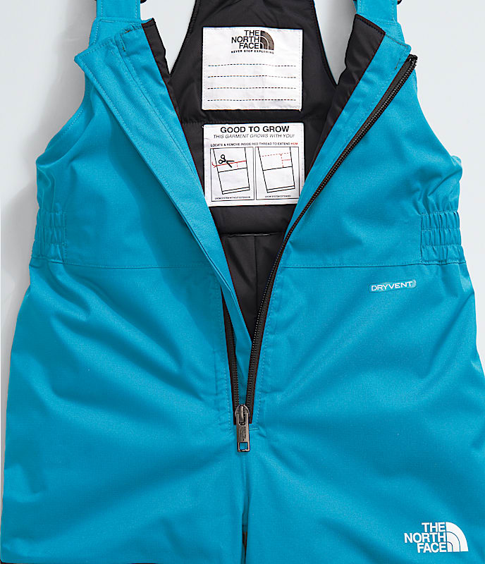Kids Freedom Insulated Bibs TNF ALT1