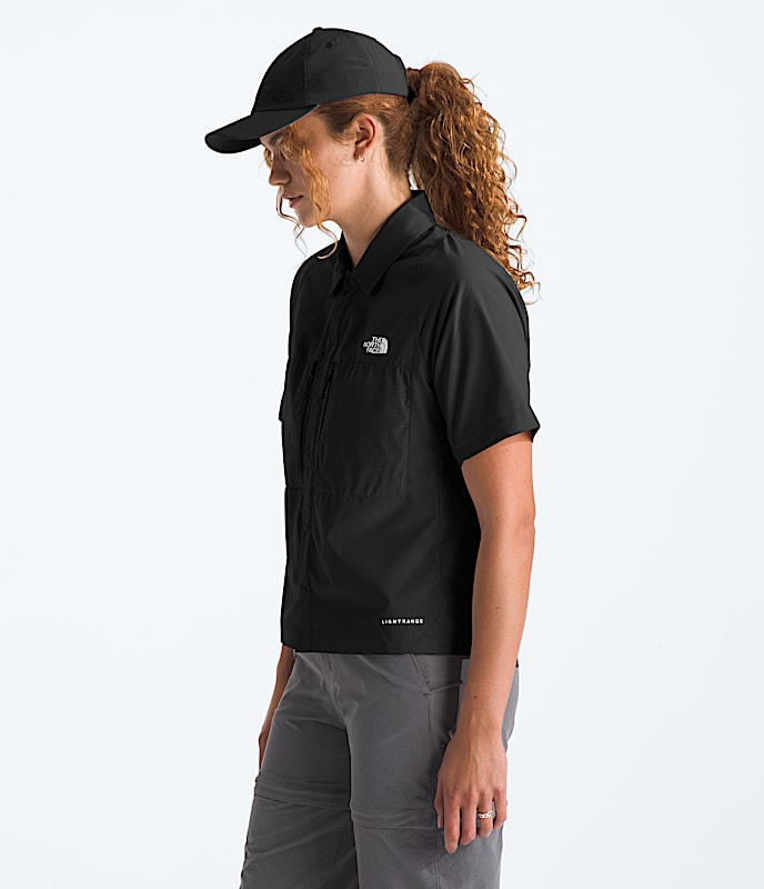 Haut  manches courtes Trail LIGHTRANGE pour femmes TNF MODEL34
