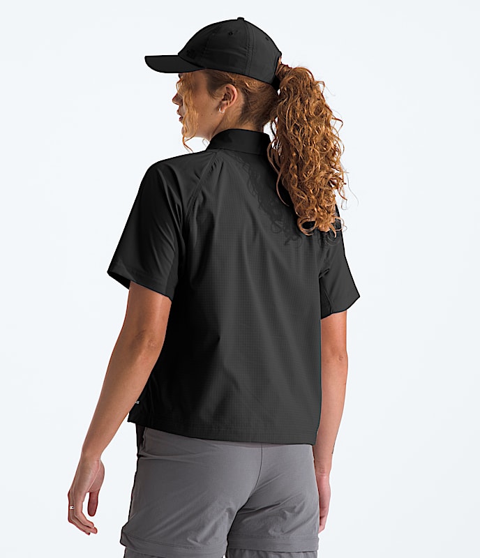 Haut  manches courtes Trail LIGHTRANGE pour femmes TNF BACK