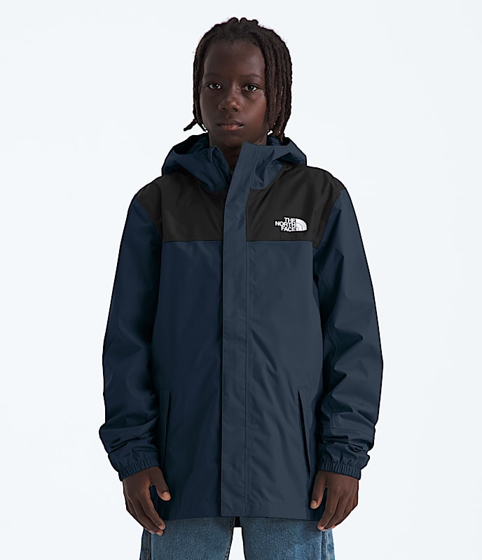 Boys Antora Rain Jacket TNF Summit Navy HERO