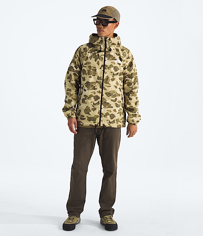 Mens Antora Rain HoodiePrint TNF HERO2
