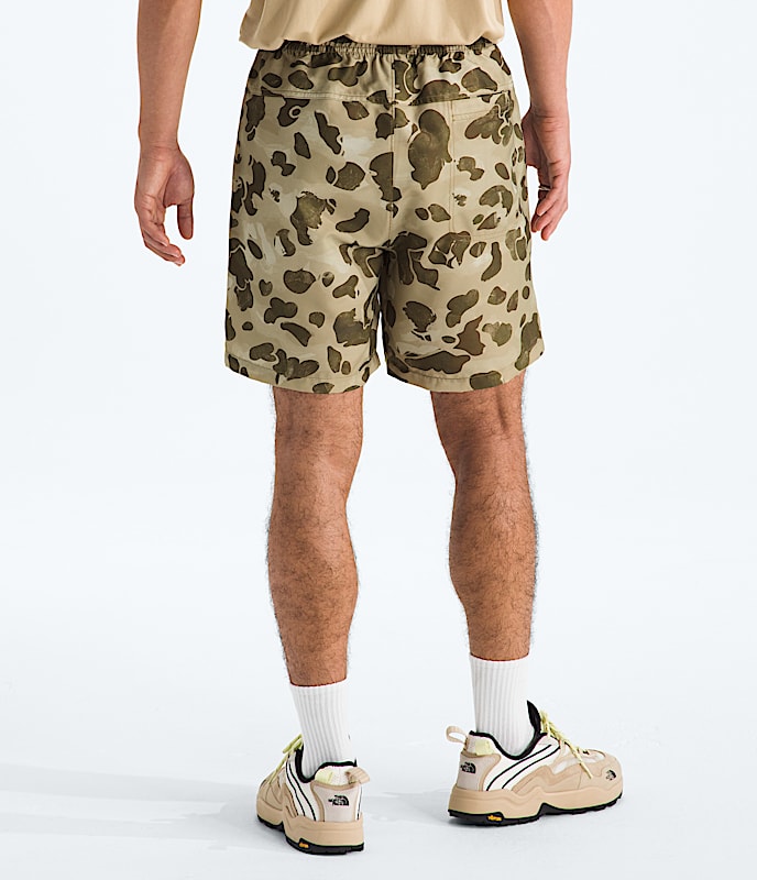 Mens Action Shorts 20Print TNF BACK
