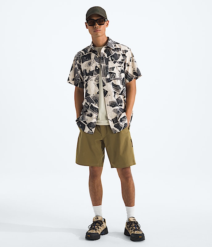 Chemise  manches courtes  motif Baytrail pour hommes TNF HERO2