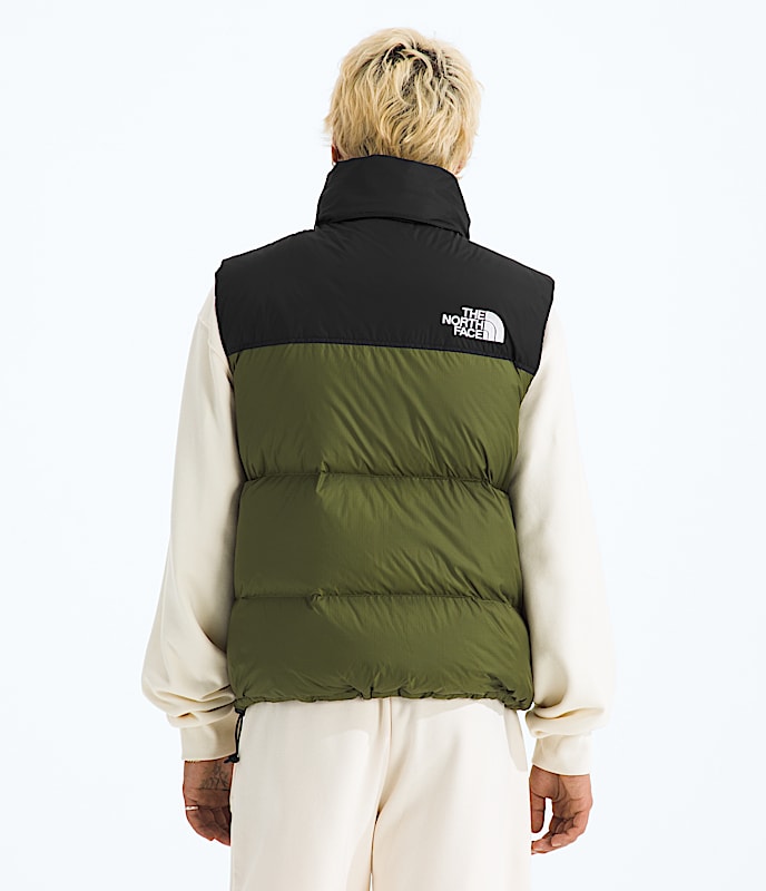 Mens 1996 Retro Nuptse Vest TNF BACK