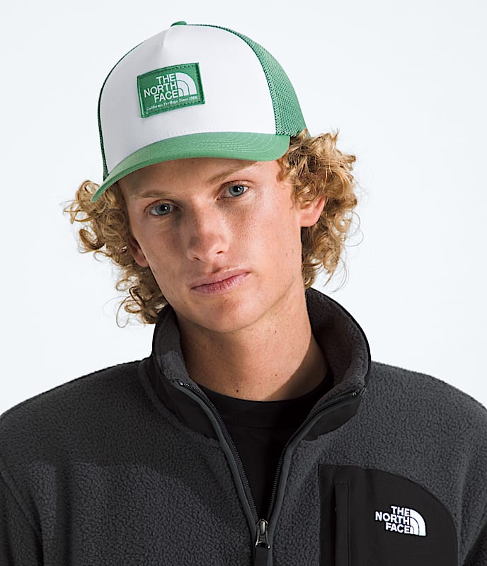 Keep It Patched Trucker Hat TNF MODELBACK