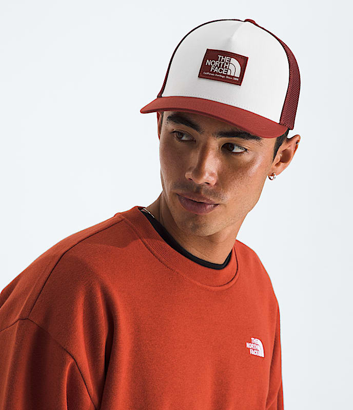 Keep It Patched Trucker Hat TNF MODELBACK