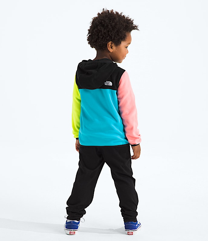 Kids Glacier FullZip Hoodie TNF BACK