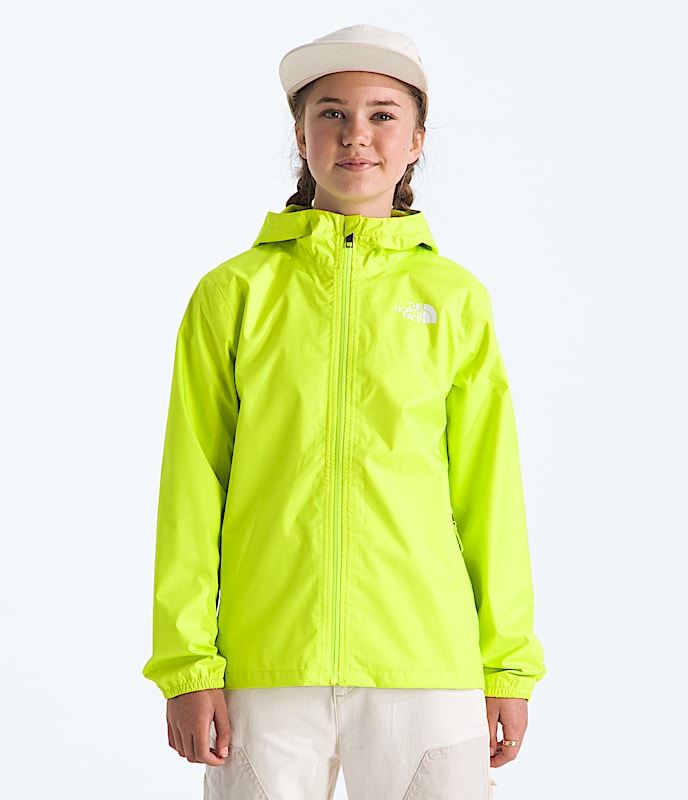 Veste impermable Zipline pour garons et filles TNF HERO3