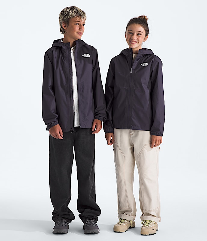 Boys  Girls Zipline Rain Jacket TNF HERO