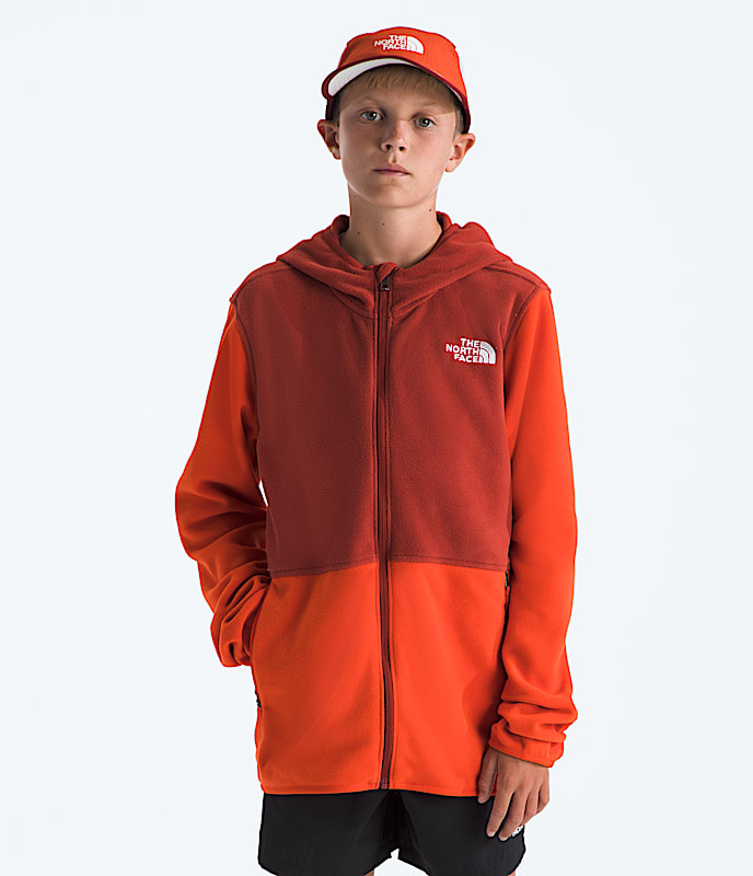 Boys  Girls Glacier FullZip Hoodie TNF HERO2