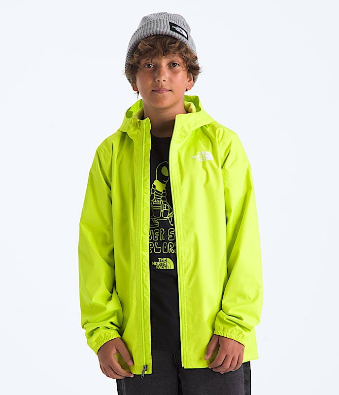 Veste impermable Zipline pour garons et filles TNF HERO2