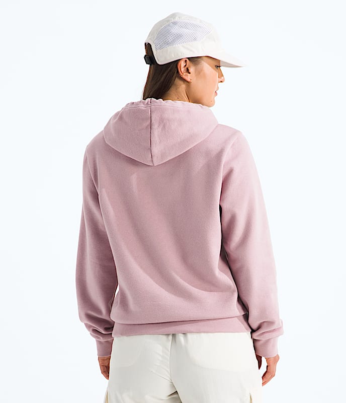 Womens Evolution Simple Dome Regular Hoodie TNF BACK
