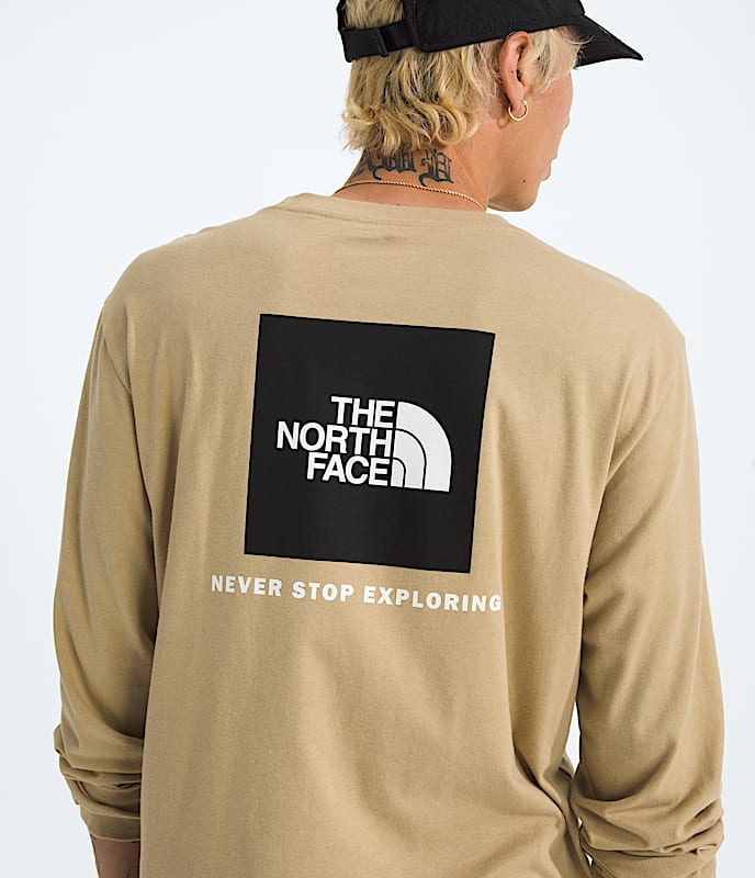 Mens Evolution Box NSE Regular LongSleeve Tee TNF HERO2