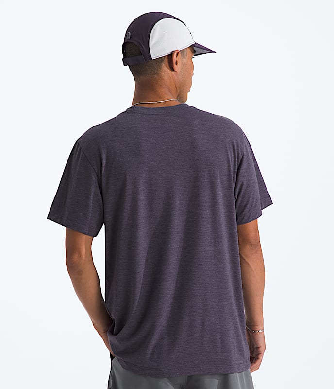 Mens ShortSleeve TriBlend Tee TNF BACK